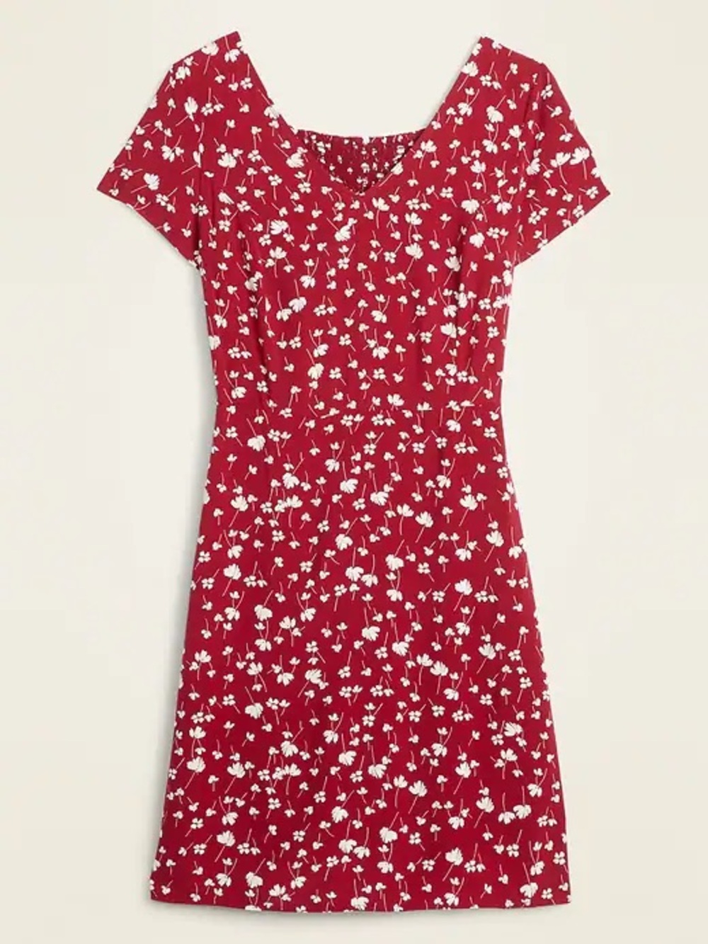 NWT Old Navy Fit & Flare V-Neck Mini Dress